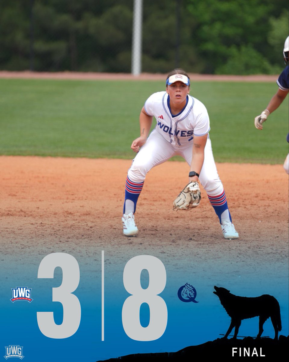 UWGSoftball's tweet photo. Final score. 
#BuiltForMore https://t.co/I4WG7c8IS3