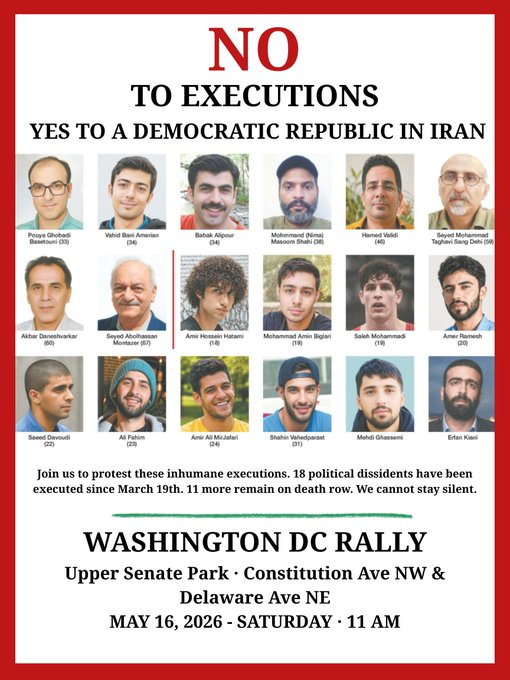 sadhnaraji's tweet image. No one should lose their life for demanding their rights and freedom.
#FreeIran #HumanRights #NoToExecution