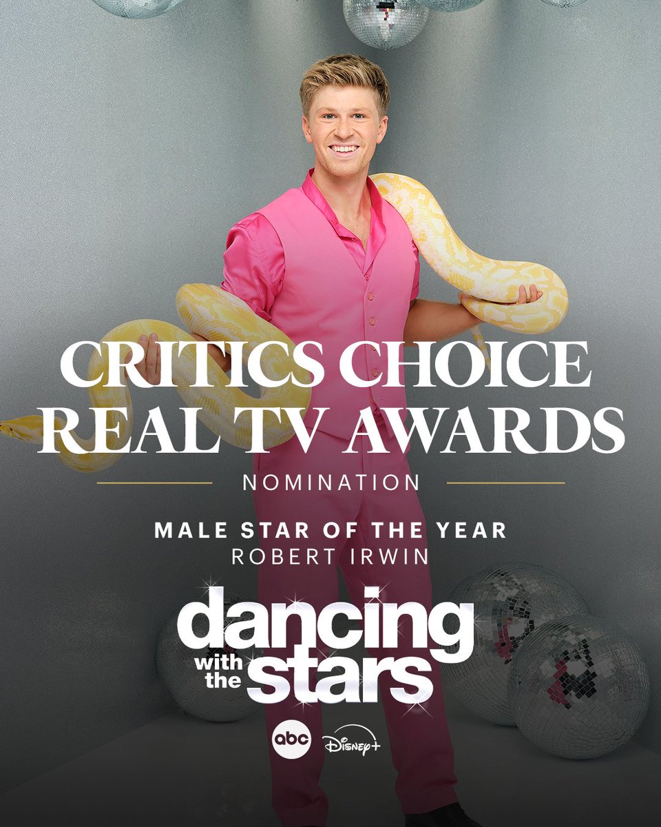 officialdwts's tweet image. Congratulations to the iconic Season 34 #DWTS cast on the Critics Choice Real TV Awards nominations! 🌟 #CCRealTV