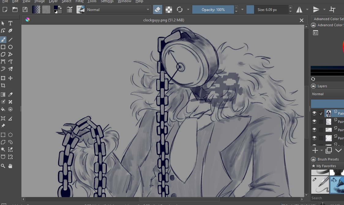 GlazedDonutssss's tweet image. I tried that chains hack thing #ocart #art
