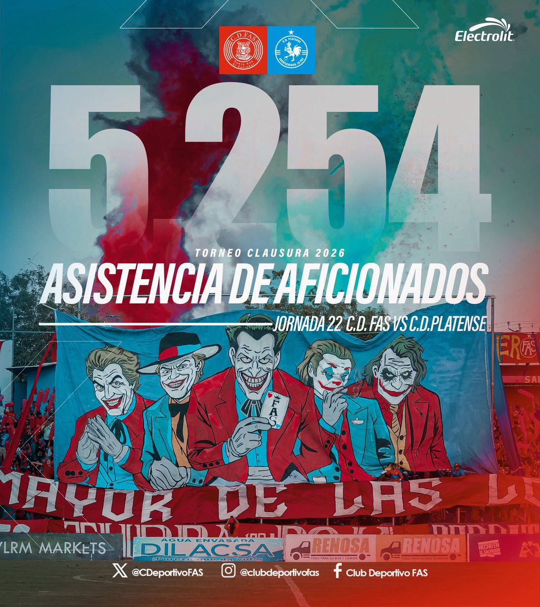 Club Deportivo FAS tweet media