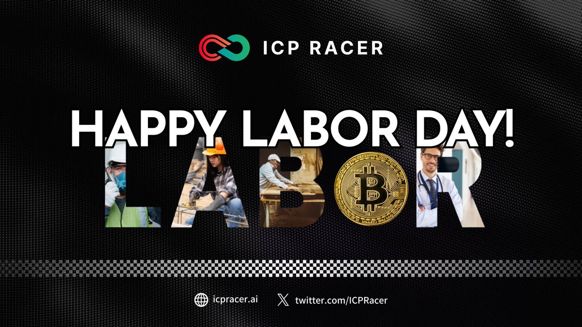 ICPRacer's tweet photo. 🛠 Happy Labor Day, Racers! 🚗💨 https://t.co/6cX0GoEhEJ