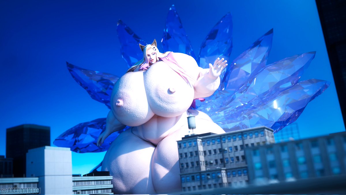 AKALYNN101's tweet image. 🦊"Super Ahri"🦊

#3d #ahri #leagueoflegends #lol #milf #giantess #growth #roids #bulk #curvy #model #fbb #musclgrowth #massive #growth