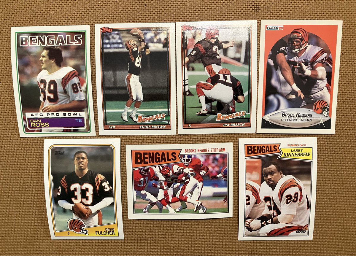 SPORTSCardsAnd's tweet image. $3 takes all. PWE included 

#Bengals
