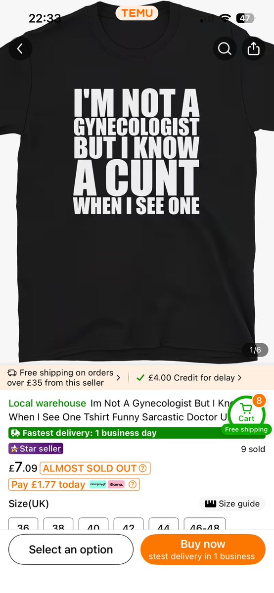 MCY1X's tweet image. There’s some amusing T-shirts on #Temu
There’s some down right rude T-shirts on Temu😮
&amp;amp; there’s some rather odd T-shirts on Temu!!!