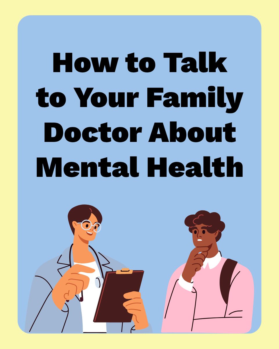 familydoctor's tweet image. #MentalHealthMonth is an important reminder that you don’t have to navigate mental health alone. If something feels off, talk to your family doctor. Help is available, and starting the conversation is a strong first step. bit.ly/4tL1qjt