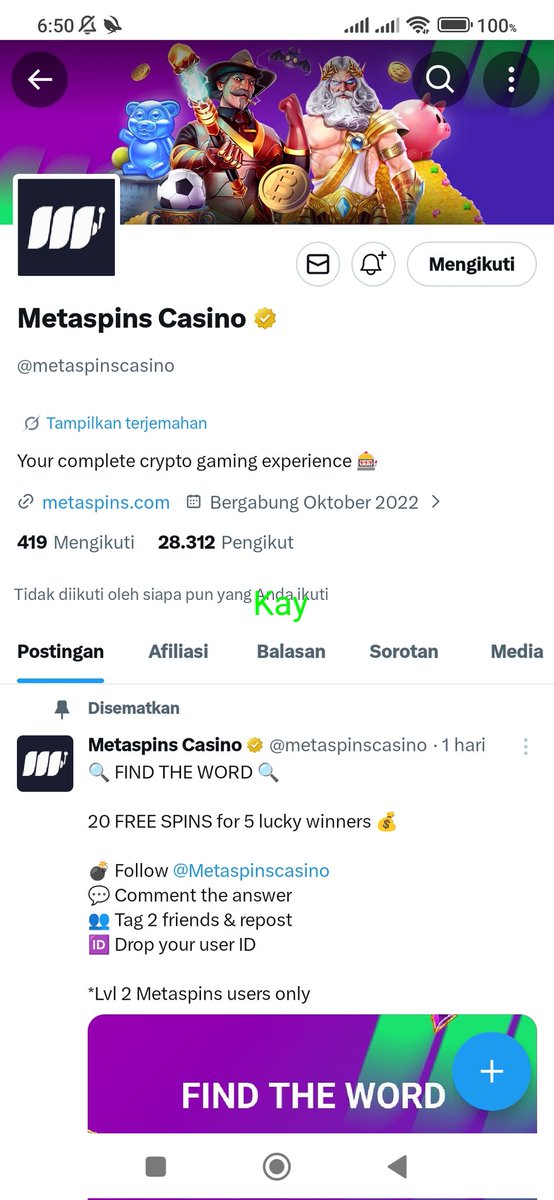 Kay tweet media