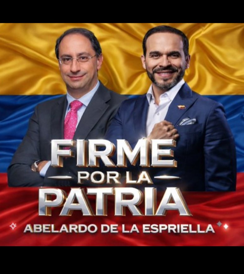MAO_CAST's tweet photo. @codiguillos C) Abelardo de la Espriella 
#FirmesPorLaPatria https://t.co/tEejS22NdG