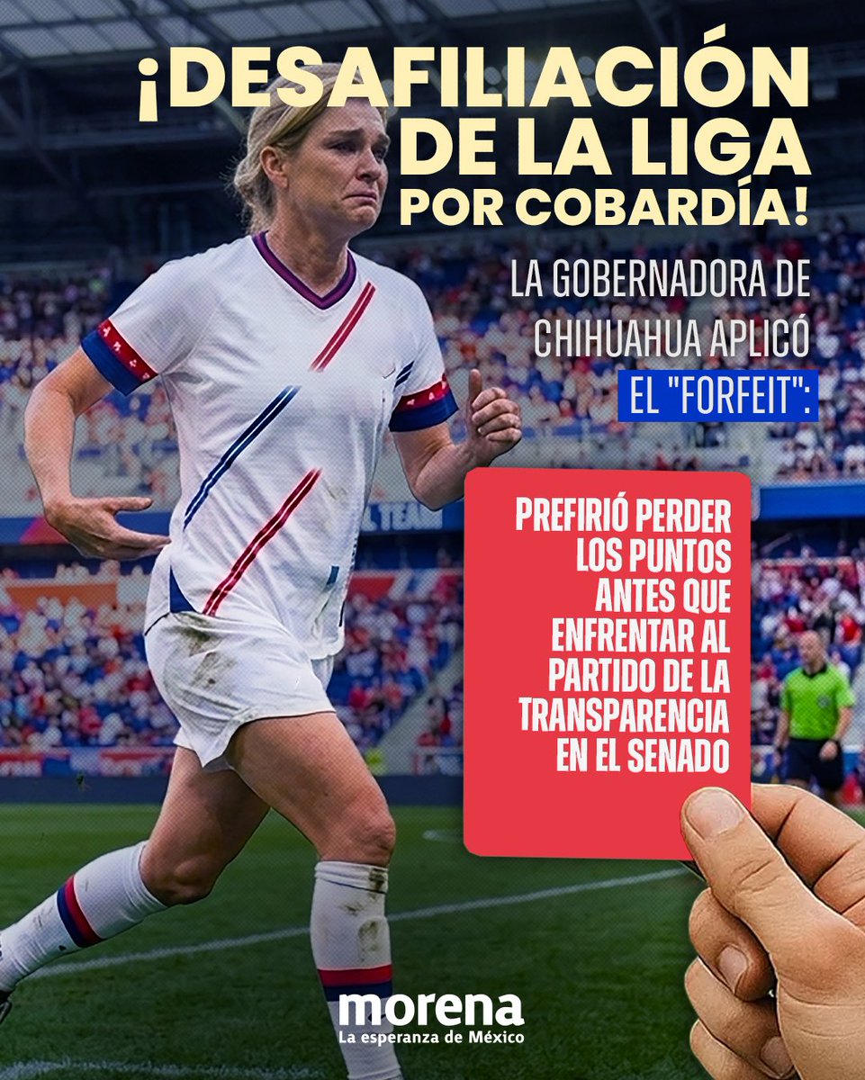 Morena tweet media