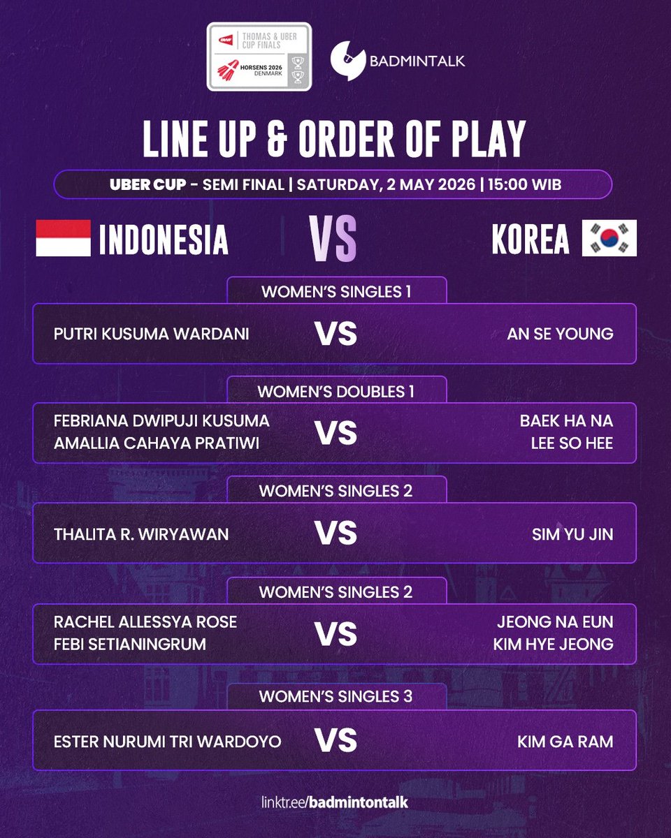 Badminton Talk tweet media