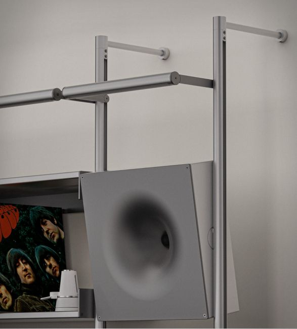 SciFiArchives's tweet photo. The GRID Sound Wall modular audio system. https://t.co/Dqwsy9vvZI