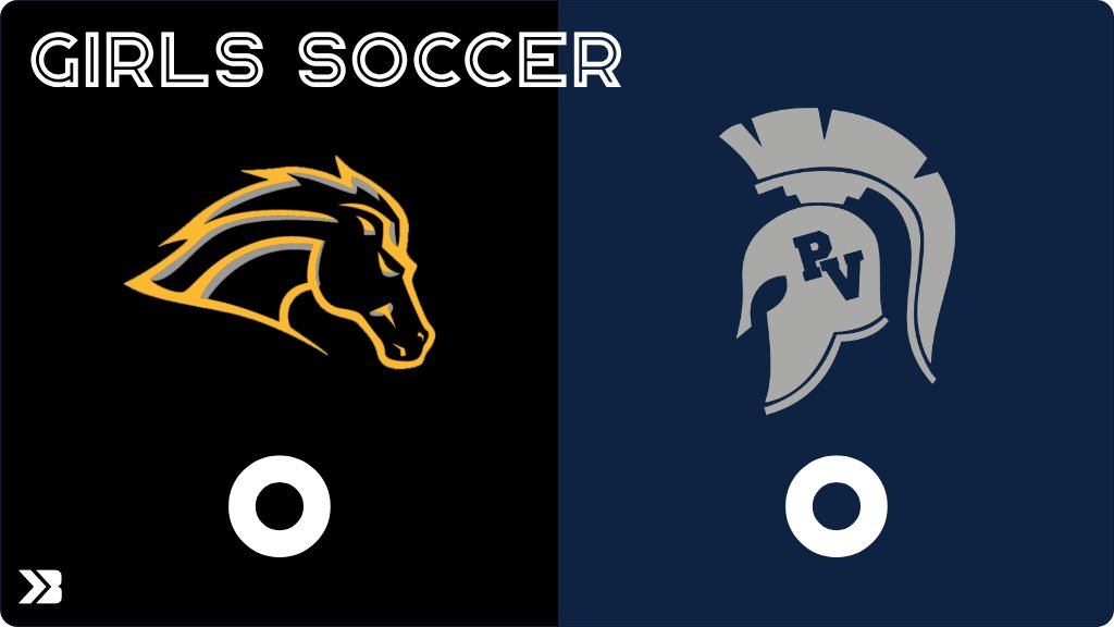PVSpartanPride's tweet image. Girls Soccer (Varsity) Score Posted - Pleasant Valley Spartans tie Metea Valley Mustangs 0-0. gobound.com/ia/ighsau/girl…