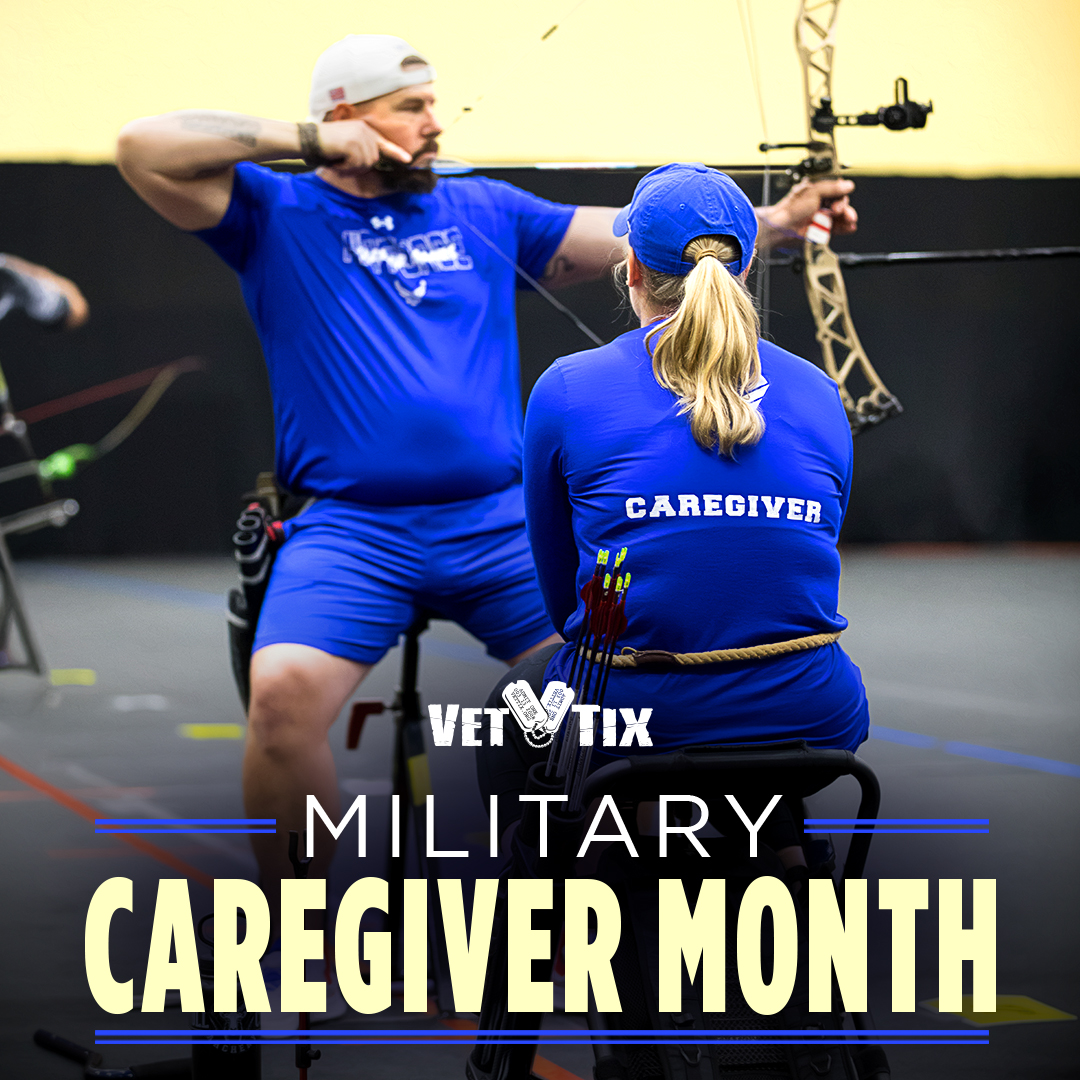 VetTix's tweet photo. May, the month of the Military #Caregiver https://t.co/GIaYwGj2Tt