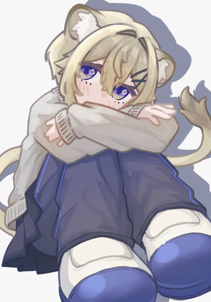 #獅子ろみあーと
制服ジャージのろみおくん