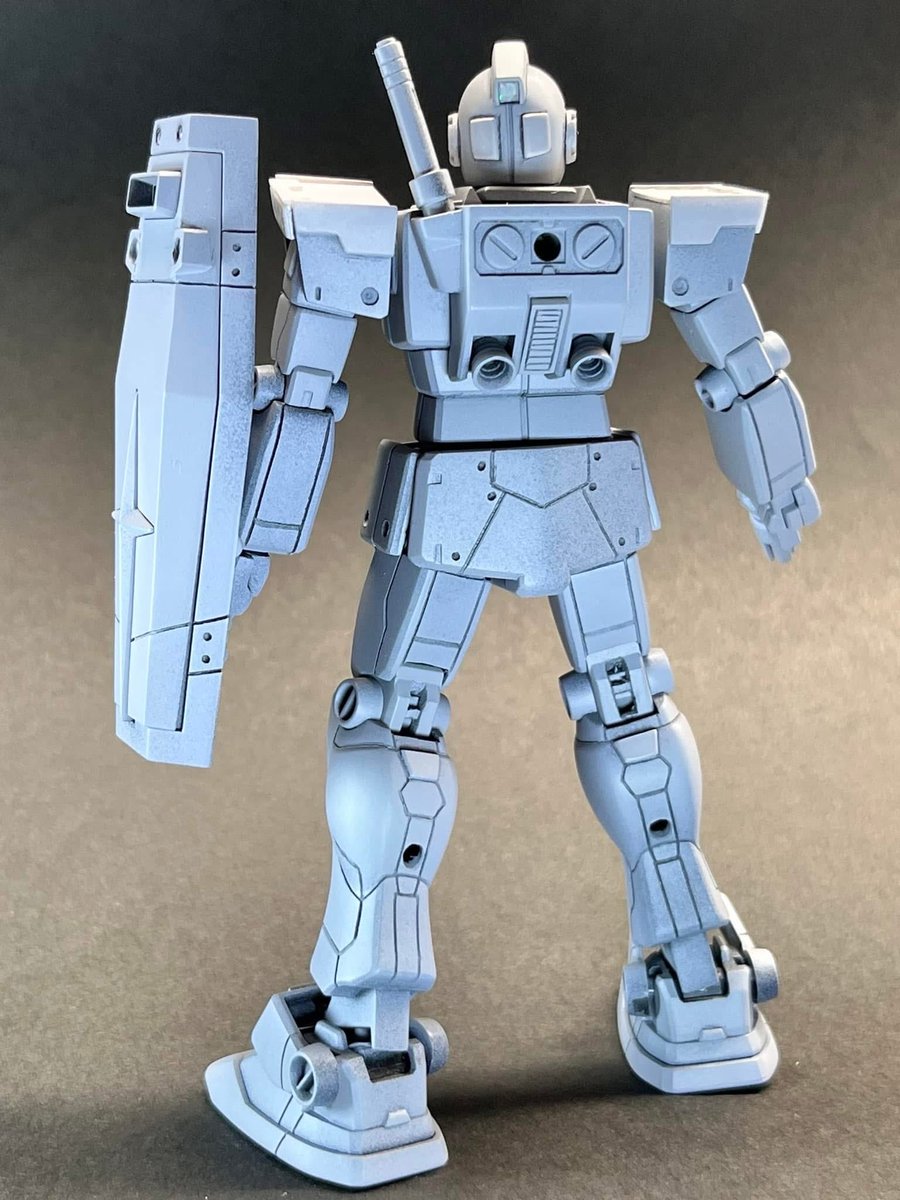 pJs0V0mfLujx6nG's tweet photo. 〝吹いてみようか、初めてのサフとやらを〟

超ノロノロガンプラLIFE〜

エコプラ 1/144 RGM-79 GM

2年前に初めての全身筋彫り、プラ板ディテール、初めてサフを吹いた時の記念ショットです‼︎

#萌え上がれ春のサフまつり
#ガンプラ
#ジム
#エコプラ https://t.co/JsK77eSZeq