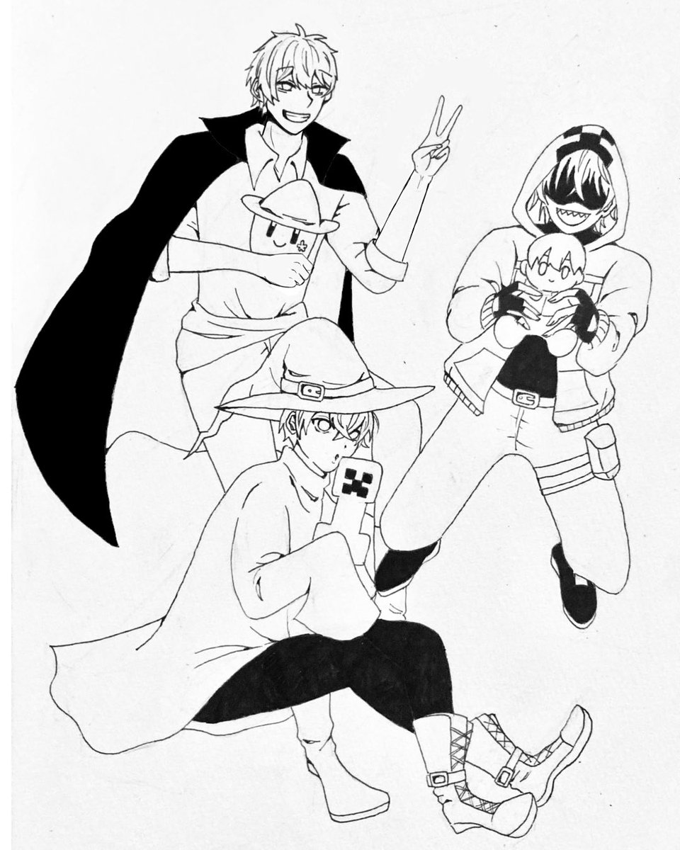 ageha_593's tweet photo. #wrwrd_FA
絵描いてないので3年くらい前のアナログ時代のイラスト堀り起こした。なんか昔の方が上手くね？？一部修正したけど、 https://t.co/692PMPvAQx