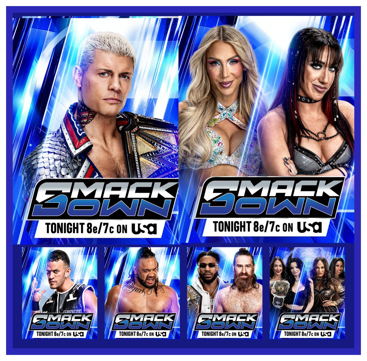 Tylerman619's tweet image. #WeWantKairi 🎆🎊🎉🎇 ✨️🏟✨️🎆🎇🏆🤼‍♂️🌐🤼‍♀️🏆🎇🎆✨️🏟✨️🎆🎊🎉🎇  5-1-26 #SmackDown #SDLive #TripleHEra "New faces come to SmackDown" Build towards BackLash heats up! All this and so much more! 🏆👑🦅🦮🇺🇸𓆩💀𓆪 🎯💥🐍🧛‍♂️⚘ 🎸🥀🥀👢👢👸🏼👧🏼👨🏻‍🦳