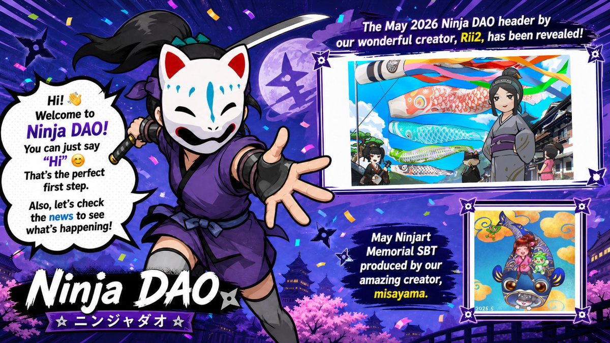 Ninja DAO | CryptoNinja tweet media