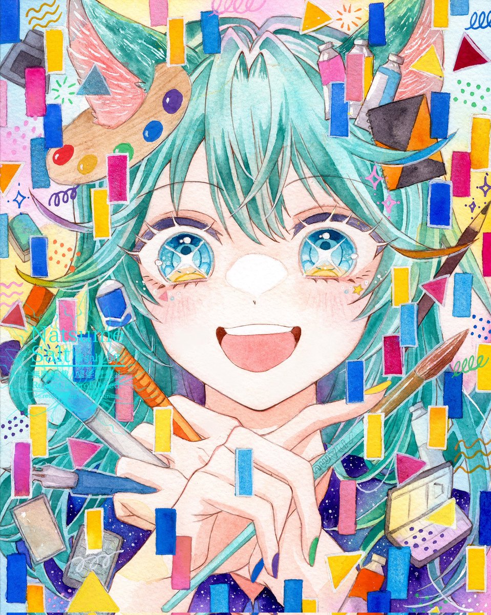 salt_off's tweet photo. #ゴールデンウィークSNS展覧会2026
#GWアナログ絵祭り
お絵描きいっぱいしたい！ https://t.co/rS7uP3sYXV