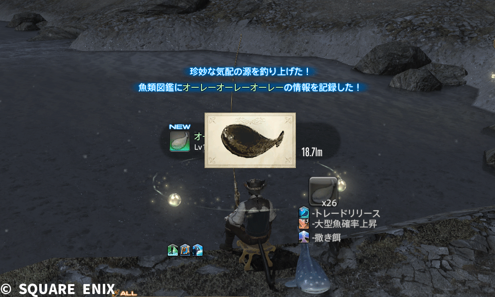 オーレーオーレーオーレー釣り上げ！