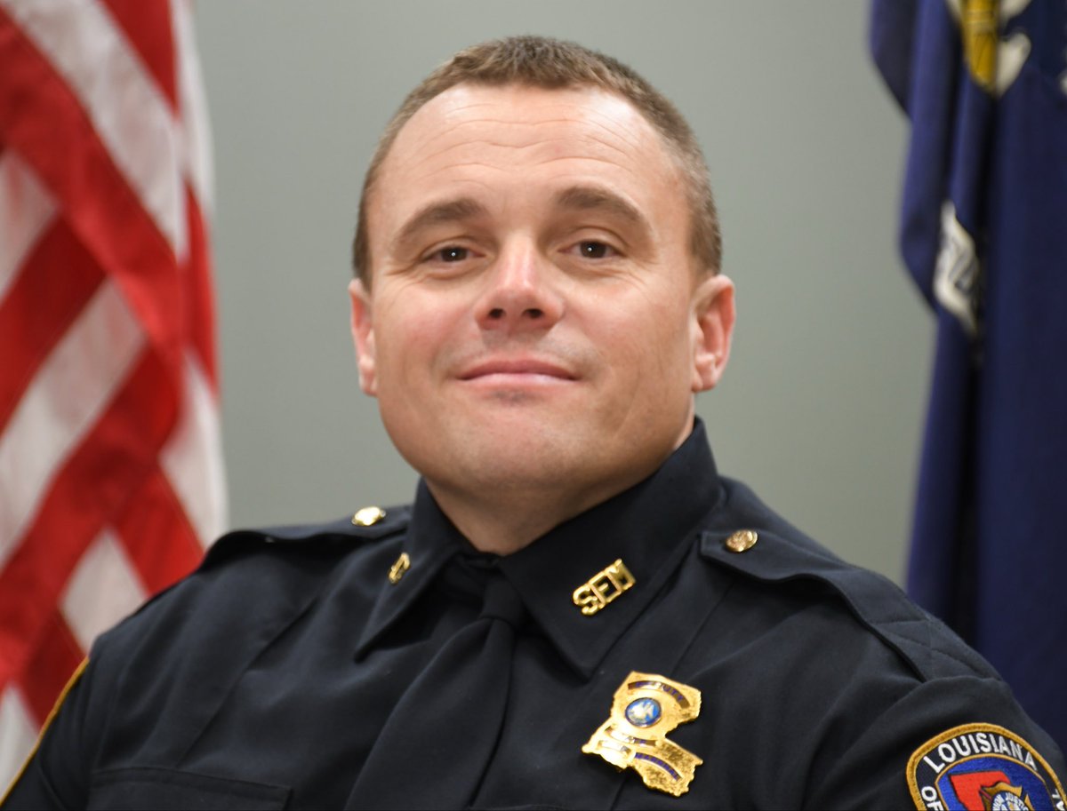 LAFIREMARSHAL's tweet photo. DPS Principal Assistant, Chief Bryan J. Adams, and the entire SFM family, stand in mourning alongside many emergency responders across the Gulf Coast, and the U.S., following the sudden passing of former SFM Deputy Chief Russell "Rusty" Shoultz. 

MORE: https://t.co/7XufiWn0pp https://t.co/72SoL2GVd1