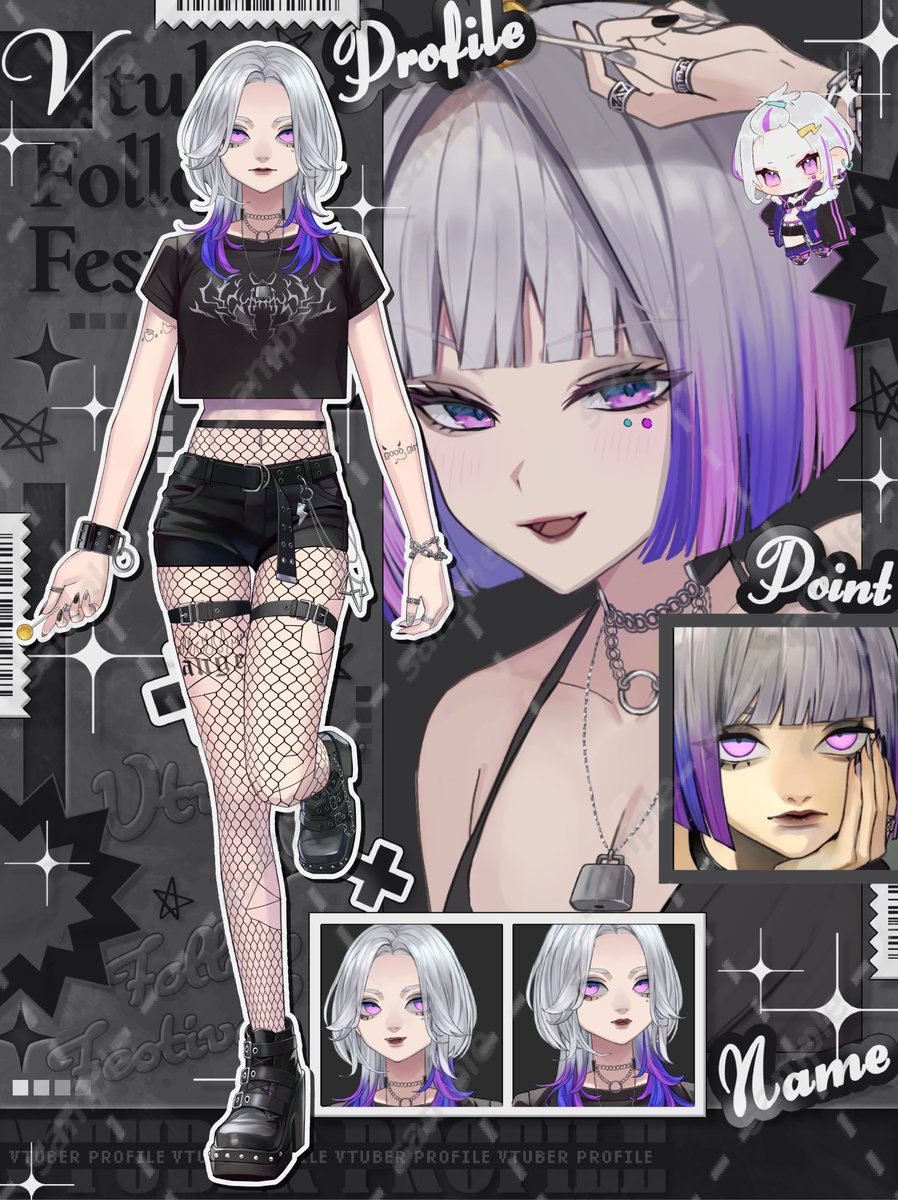 nanase_nina's tweet photo. #5月のVTuberフォロー祭り‍ 

✦ ダークでミステリアスな
ヴィラン系Vstreamer 七星二ナです 

✦ ＿＿＿＿＿＿＿＿

🗝️ちょっぴり天然な関西弁お姉さん😈↝ 
⛓️ Twitchで活動中 (APEXメイン)
🖤 配信者のお友達大募集
＿＿＿＿＿＿＿＿＿ ✦

全反応ゆっくり巡回します✦

#GWのVTuberフォロー祭り https://t.co/PEjg8vD7ss