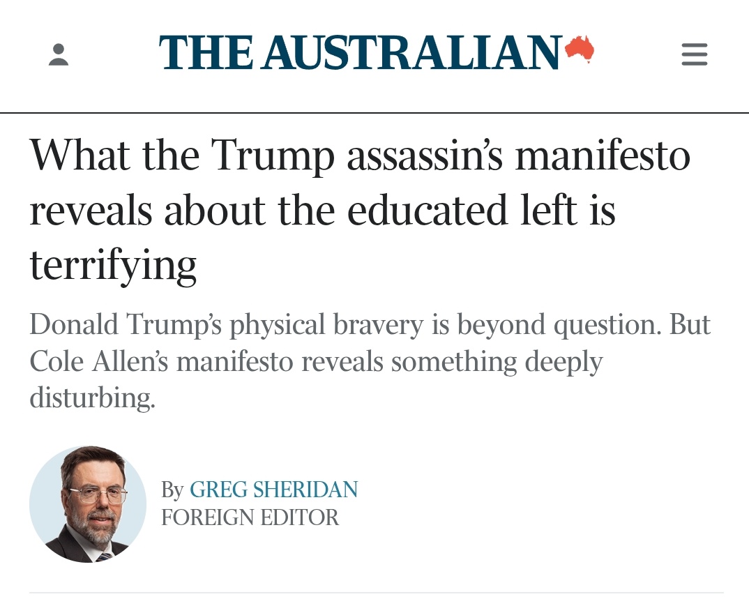 PatMcCaffrie's tweet photo. Greg Sheridan thinks "Donald Trump's physical bravery is beyond question"? I got some Vietnam recruiters who might disagree... https://t.co/ov70j26Zlz
