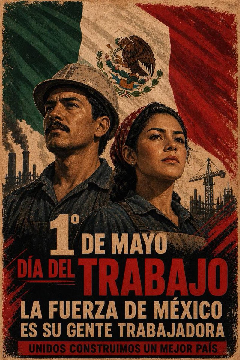 Nosotros, los trabajadores, somos los hombres y las mujeres que construyeron esta nación.
Los que labran la tierra, operan las máquinas y trabajan desde la trinchera hasta la oficina.
Los que sostienen sus hogares y al país con el sudor de su frente; los que madrugan y cargan en