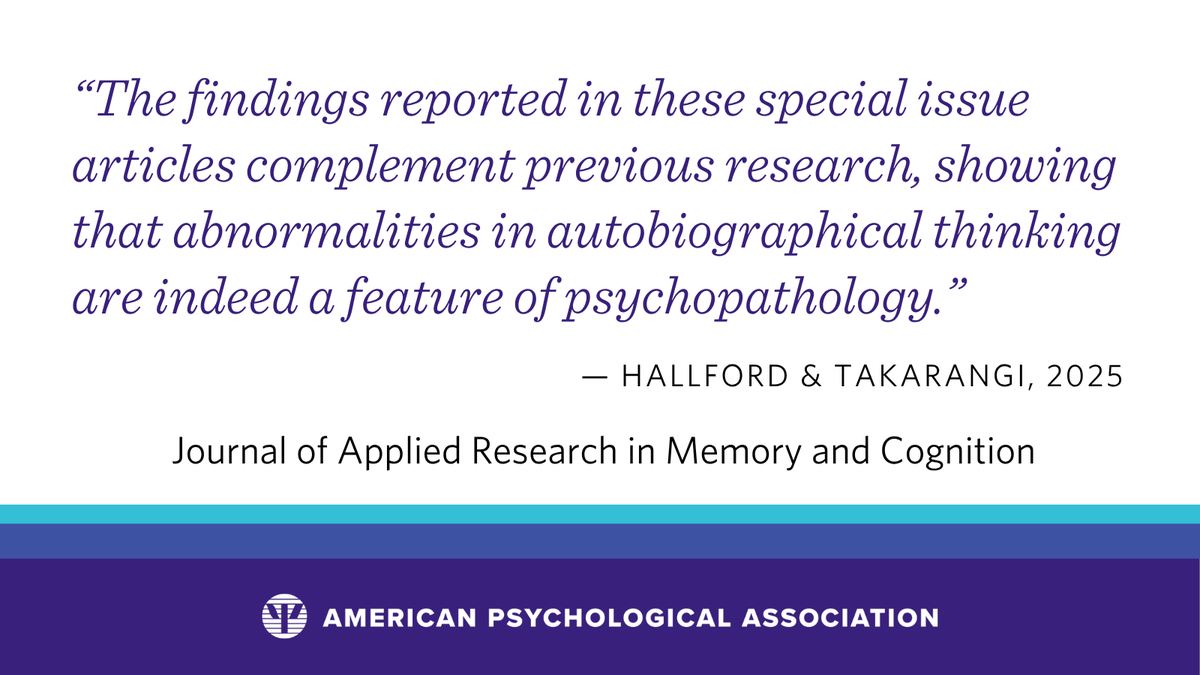 APA Journals tweet media