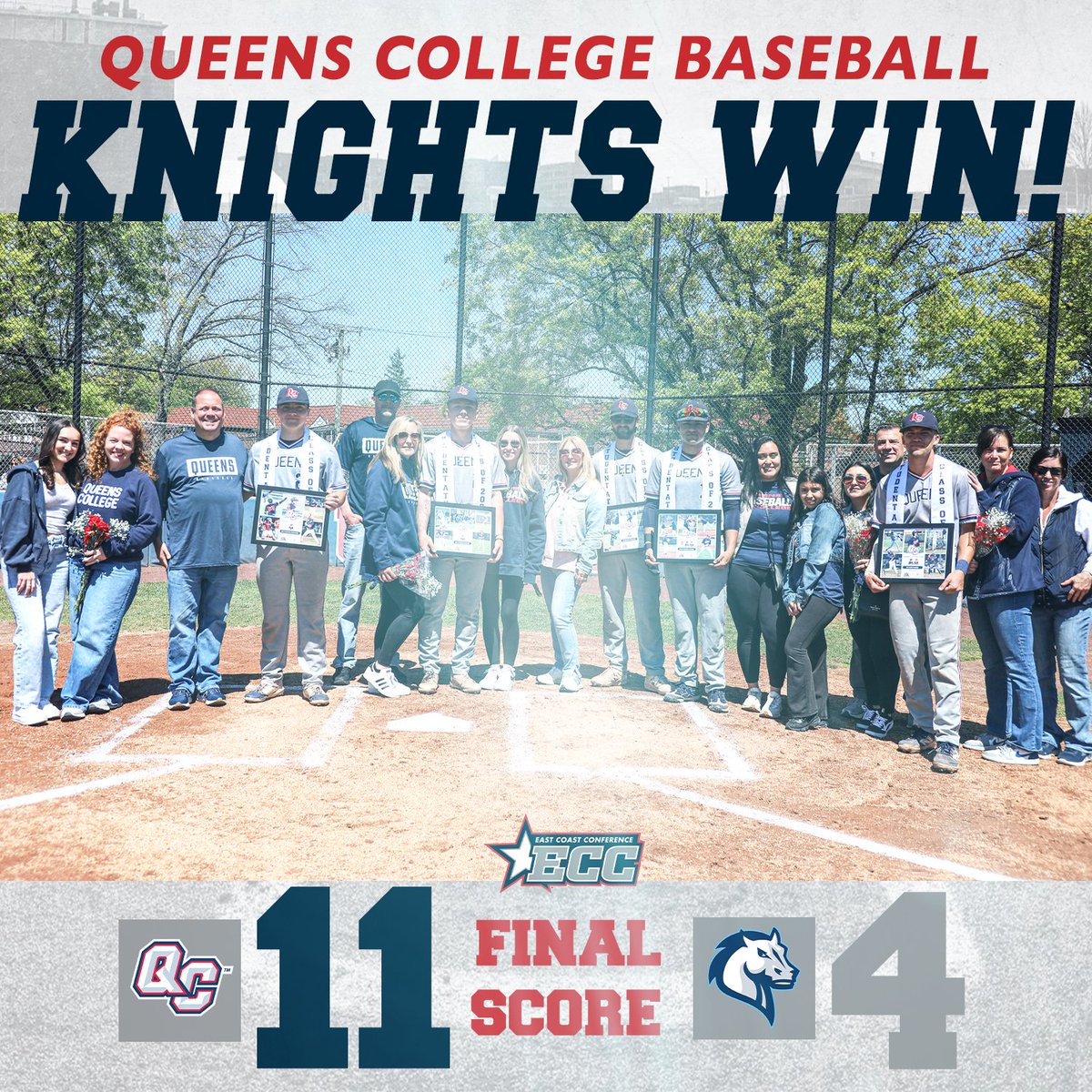 Queens College Knights tweet media