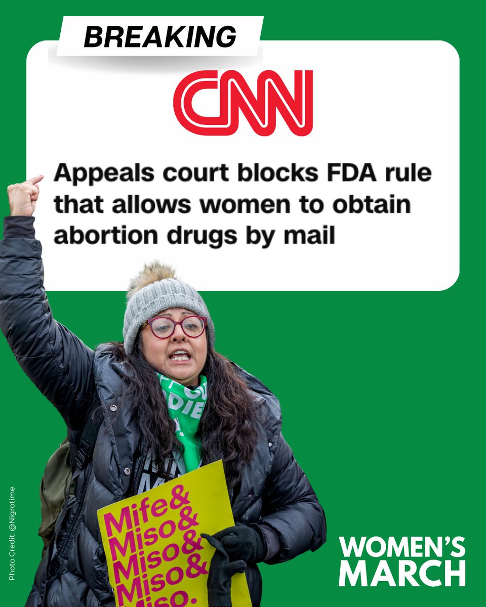 Women's March tweet media