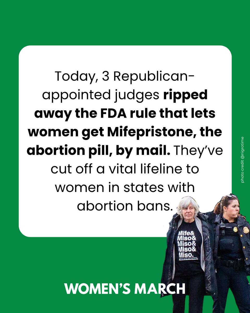 Women's March tweet media