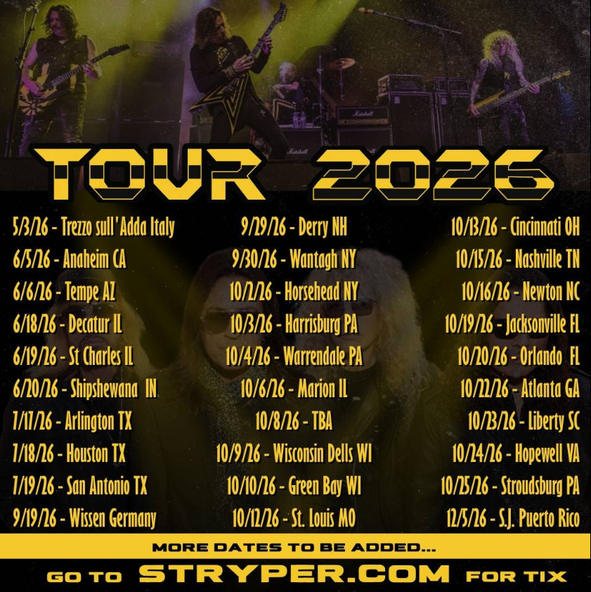 MilitiaRadio's tweet image. #hardrock #heavymetal @Stryper #ontour 202666!