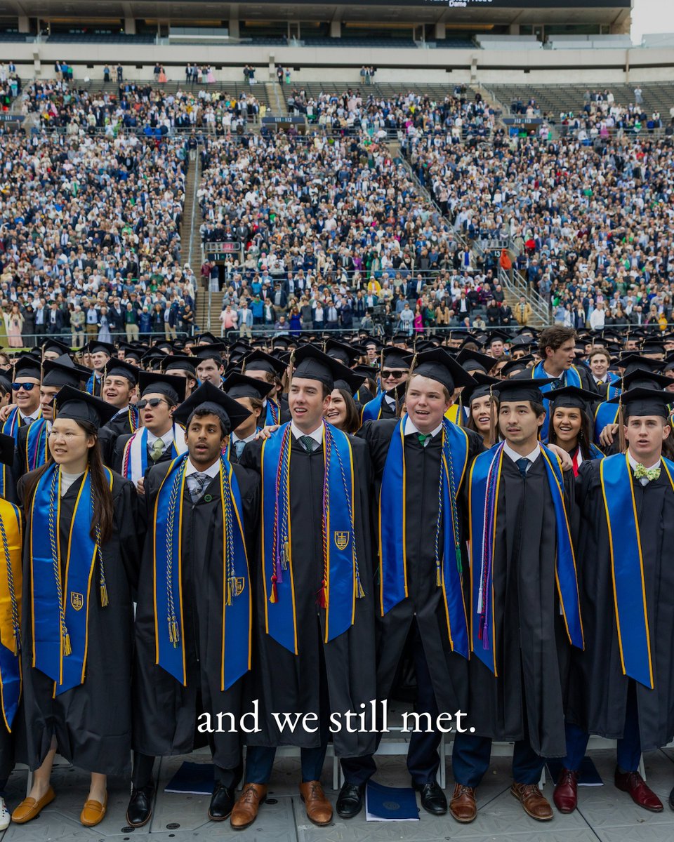 Notre Dame Alumni tweet media