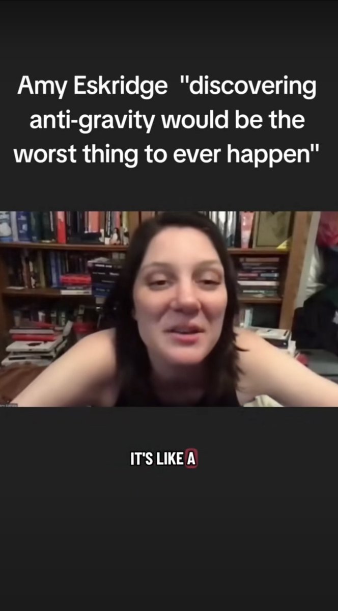Unexplainedvidz's tweet image. Amy Eskridge on discovering Anti-gravity. 

#amyeskridge #ufos #antigravity
Check out Arthur's video! #TikTok tiktok.com/t/ZP8go2eju/