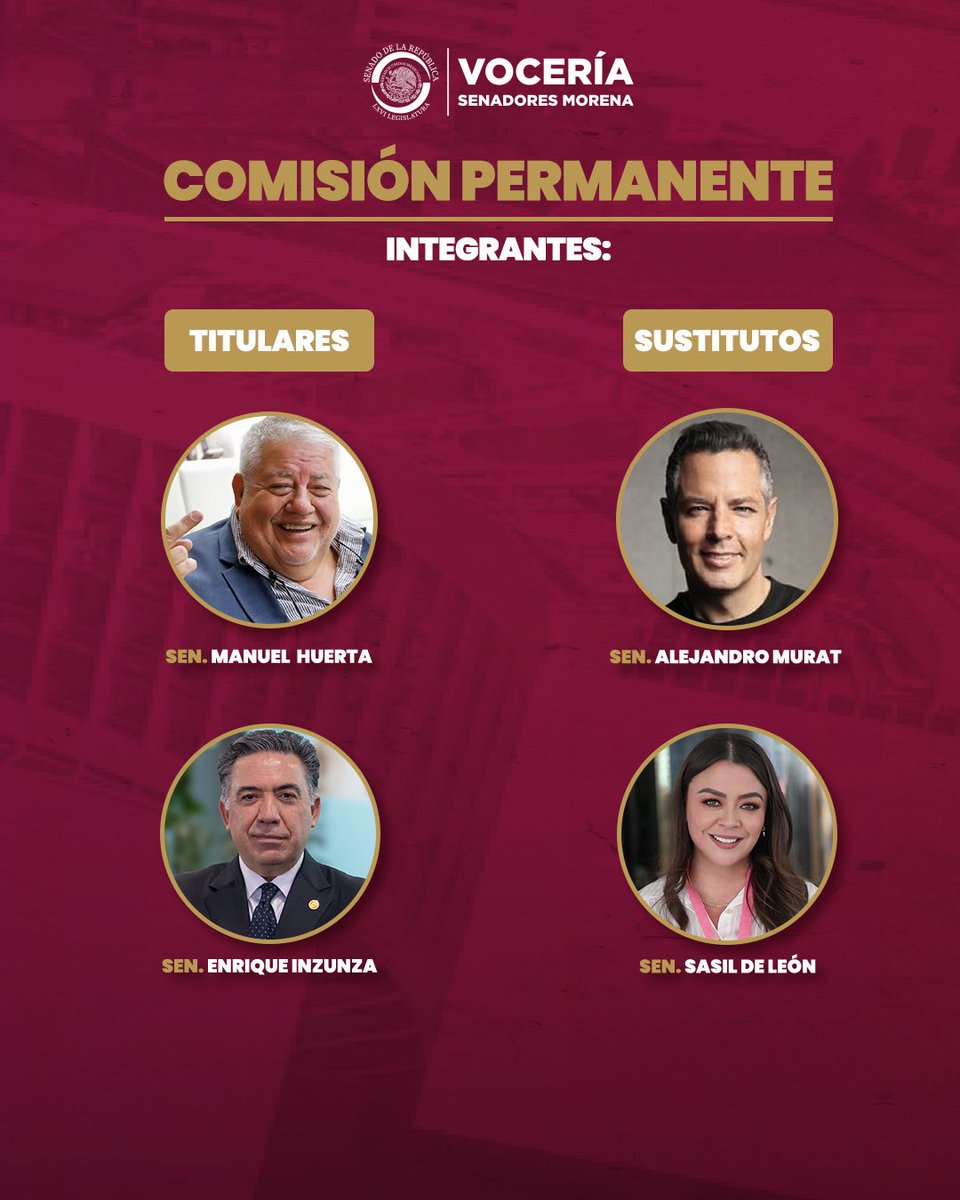 Senadores Morena tweet media