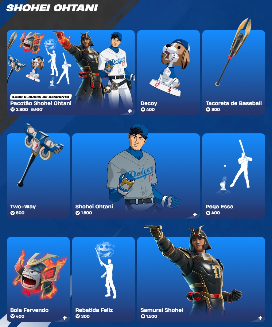 iannzits's tweet image. Recordes foram feitos para serem batidos. Mostre como se joga e dê uma tacada rápida com o retorno de Shohei Ohtani ao Fortnite — na Loja até 5 de maio! ⚾️

💗 Considere usar meu código ‘IANNZITS’ se for adquirir #ad