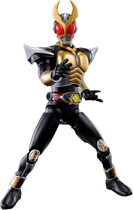 フィギュアライズのアギトもそのうち引っ張りだしたい ライダーのフィギュアライズではアギトがオーパーツレベルだと思ってます シールが最低限ながら色分けが素晴らしいんよ