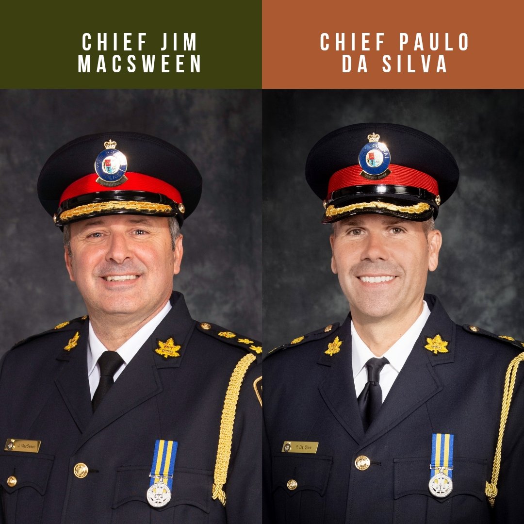 frankscarpitti's tweet photo. #ChangingoftheGuard at @YRP :
From Chief Jim MacSween, 37 years of service & steady leadership across York Region, to Chief-Designate Paulo Da Silva, stepping in after three decades of service with YRP.
A strong transition built on continuity, experience, and community safety. https://t.co/45utyRgheK