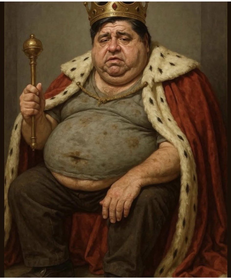 <a href="/politico/">POLITICO</a> <a href="/jmart/">Jonathan Martin</a> President Trump lives 24/7 in the Obese Illinois King’s cholesterol filled mind. 
But this will be Pritzkers outcome 👇