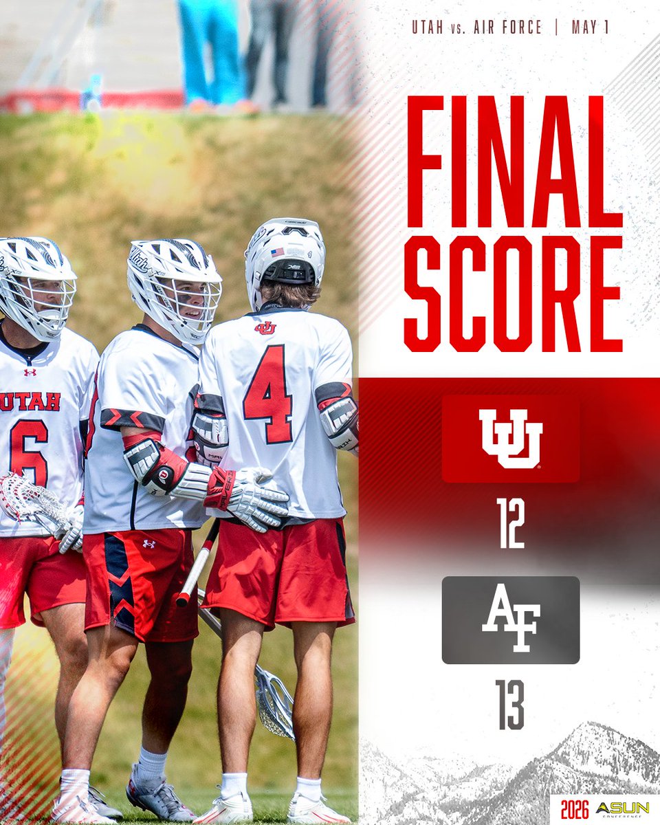 UtahLacrosse's tweet image. Final from Florida.

#GoUtes
