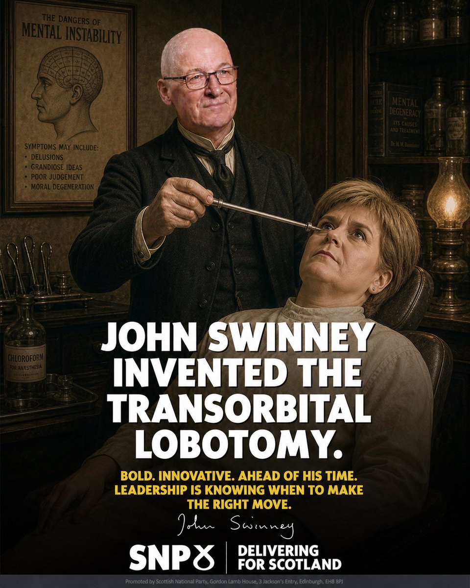 A true pioneer. A man ahead of his time.

#DeliveringForScotland
