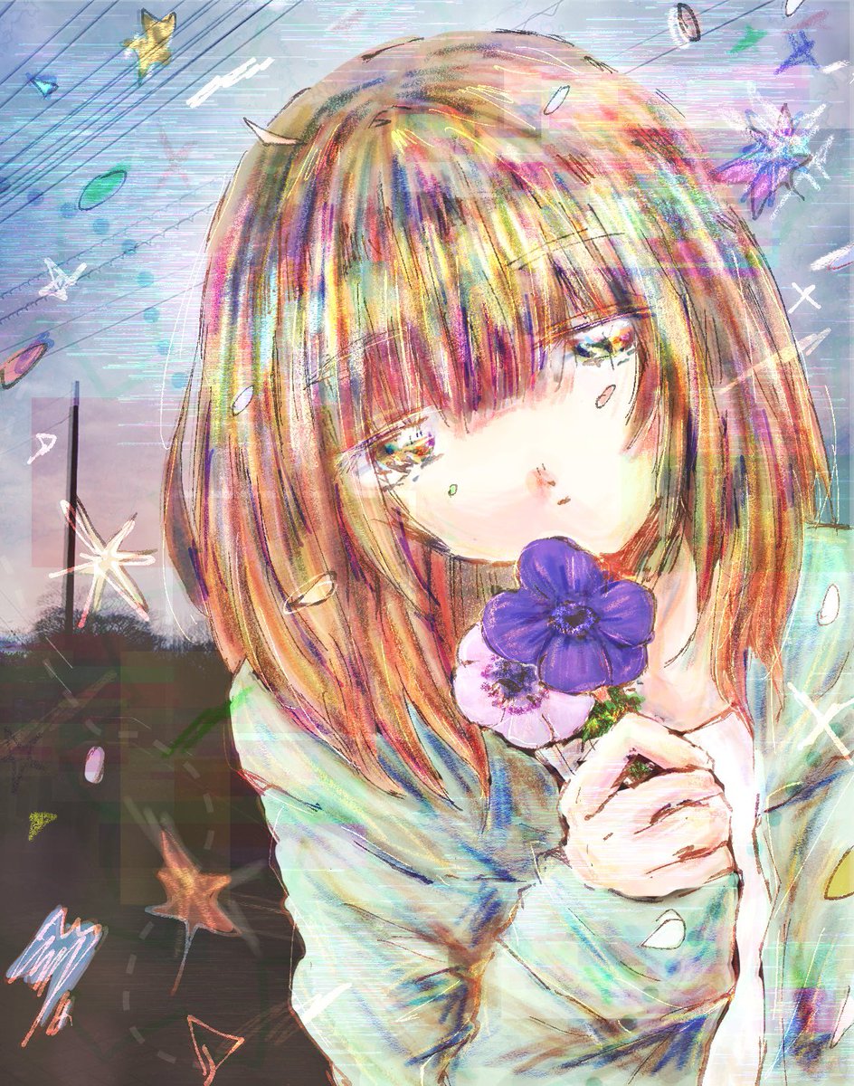 mon__38_'s tweet photo. 油絵とデジタルで女の子描いてます⟡.* #GWの創作クラスタフォロー祭 https://t.co/4zb1LYbsnq
