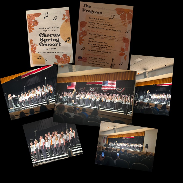 NAHS1619's tweet photo. What an amazing spring concert by our NAHS Chorus! We are so proud of your talents and hard work! #kkidpride #kkidsthrive https://t.co/quaqvq6OwT
