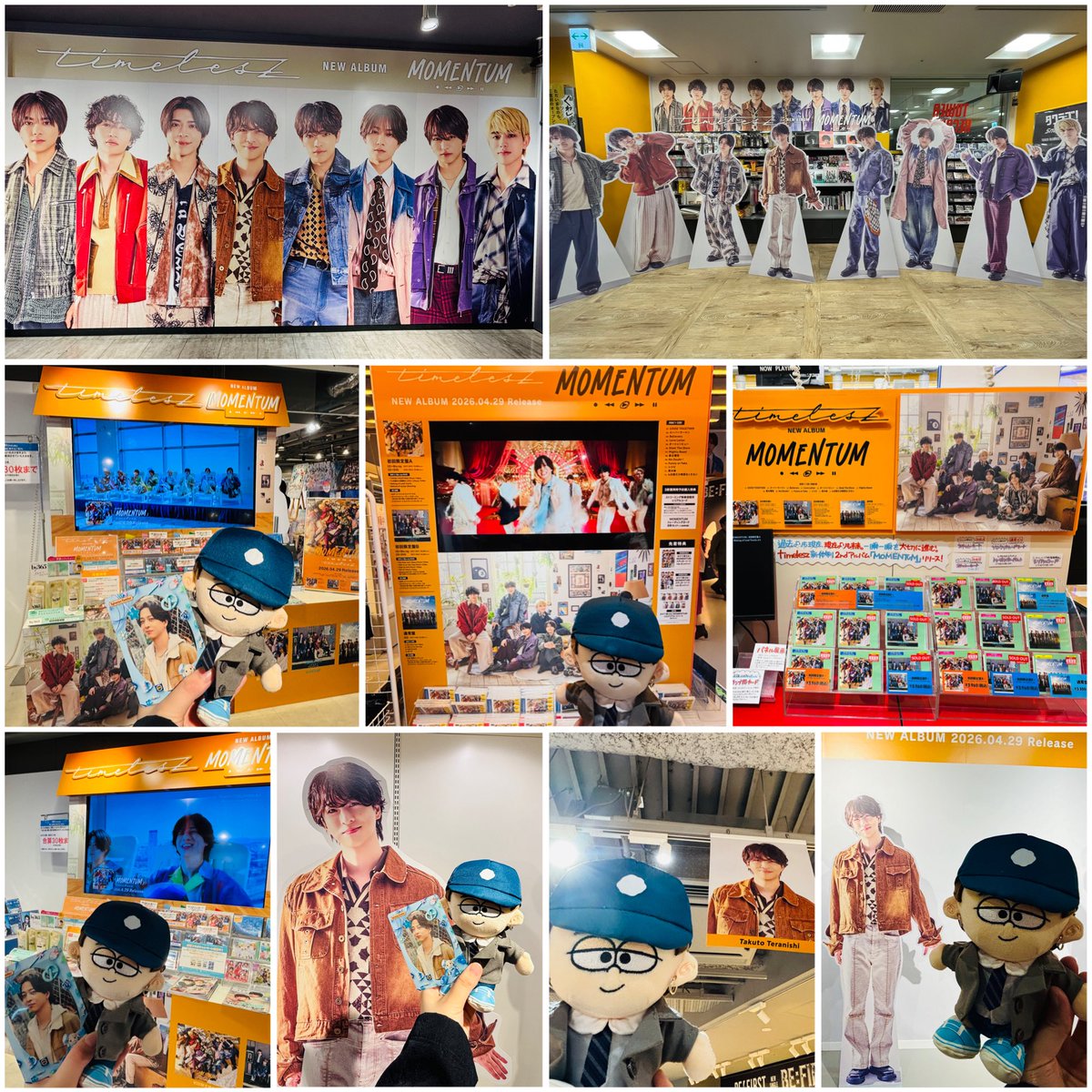 terasan19941231's tweet image. MOMENTUM
道玄坂ハッピーボード
渋谷のショップ巡り
おてらまると楽しんできました〜
timeleszをたくさん感じられて
幸せなひと時を過ごせました🕰️

#timelesz
#MOMENTUM