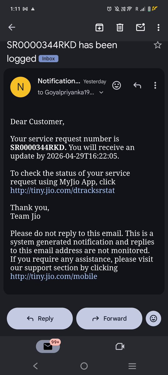 PuneetVerma9009's tweet image. @JioCare  #fraud #scam it's been 19 days since my request is in process. If you can't give service then why you took money. @PMOIndia @narendramodi @jagograhakjago kab bhejoge refund. INDIA is a country where common man cannot do anything. No one is responsible. @_MukeshAmbani