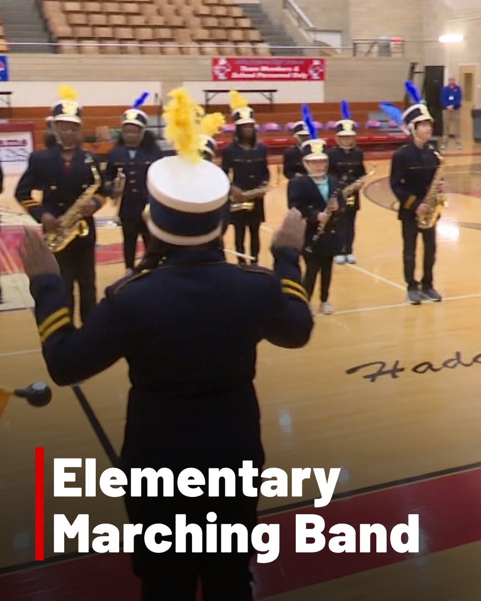 KSWO_7NEWS's tweet image. Marching band can build skill and confidence, even at a young age. InvestigateTV+ discovers an elementary marching band &amp;gt;&amp;gt; investigatetv.com/2026/04/24/ele… 
#School #MarchingBand #Band #Music #ElementarySchool #Inspiration #InvestigateTV
