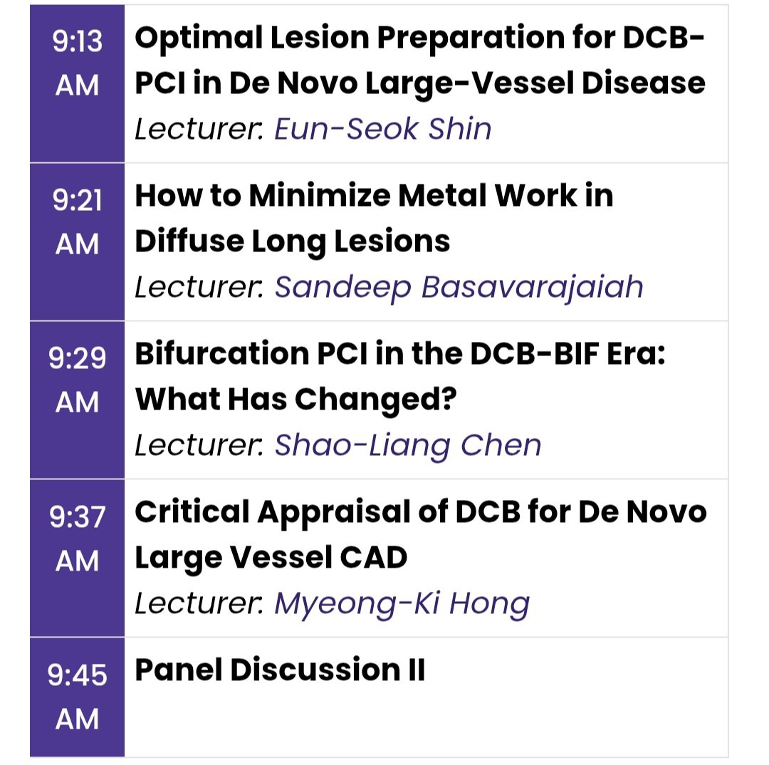 Zill_cardio's tweet image. #HappeningNOW

❤️‍🔥An insightful session on the evolving role of DCB in modern PCI is currently underway at #TCTAP2026. 

💥From understanding drug delivery dyn. &amp;amp; device variability to optimizing lesion preparation &amp;amp; tackling bifurcation &amp;amp; large vessels—this session covers it all.