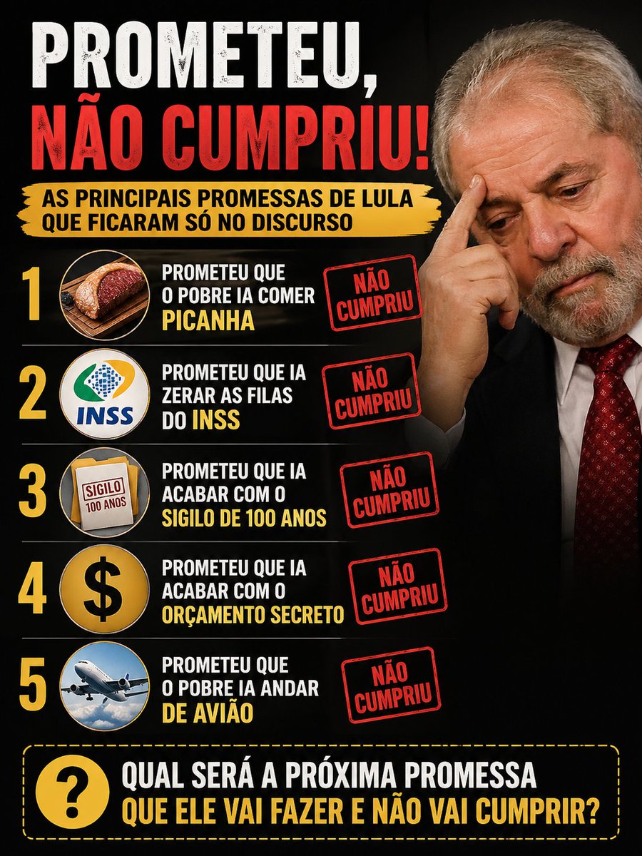 Lulis quando não está roubando está mentindo.
