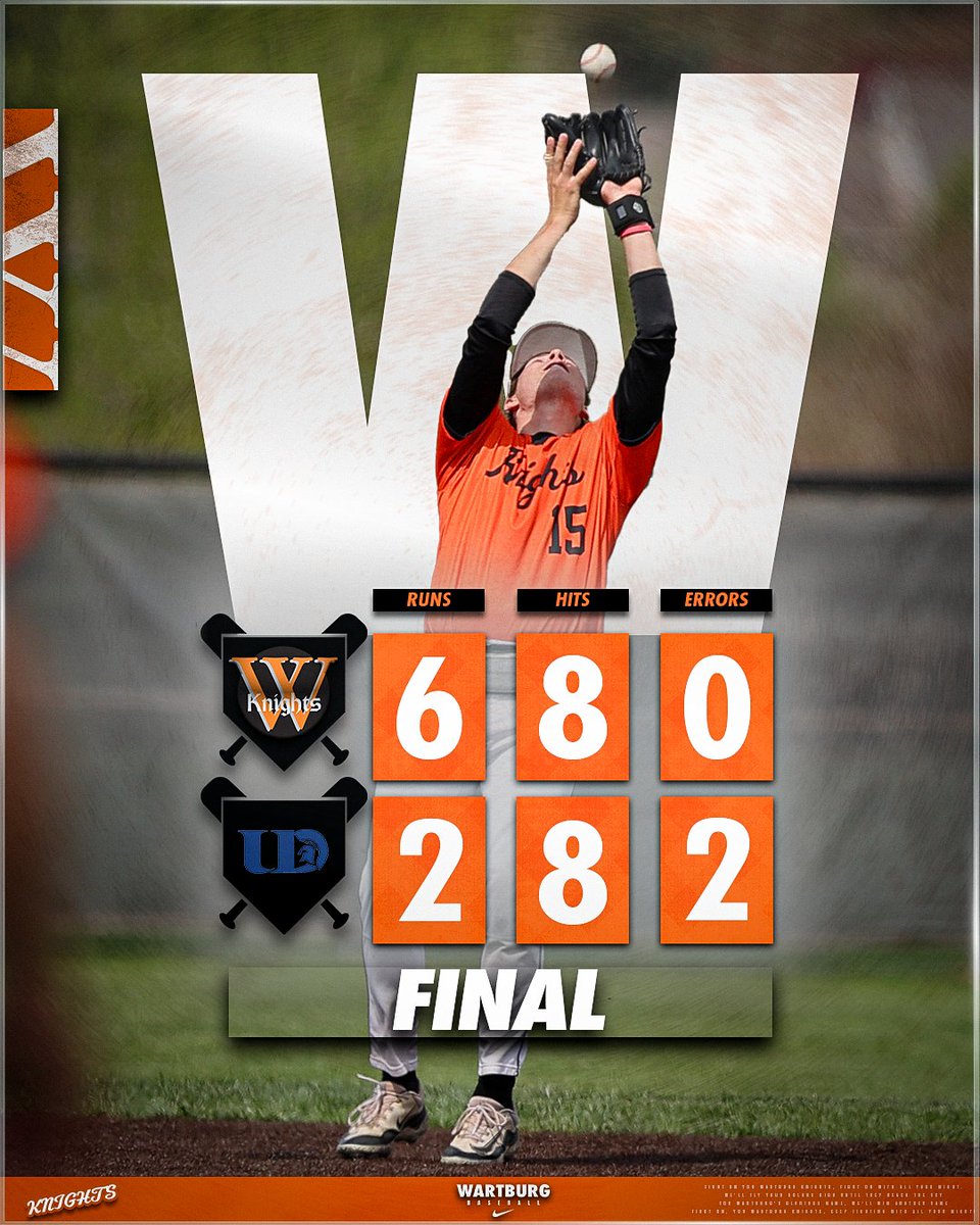 WartburgKnights's tweet image. Catchin' 𝘿𝙐𝘽𝙎 in 𝘿𝙐𝘽uque.😏

Wartburg will go for the series sweep on Sunday, May 3 at 1 p.m.

#GoKnights x @WartburgBB